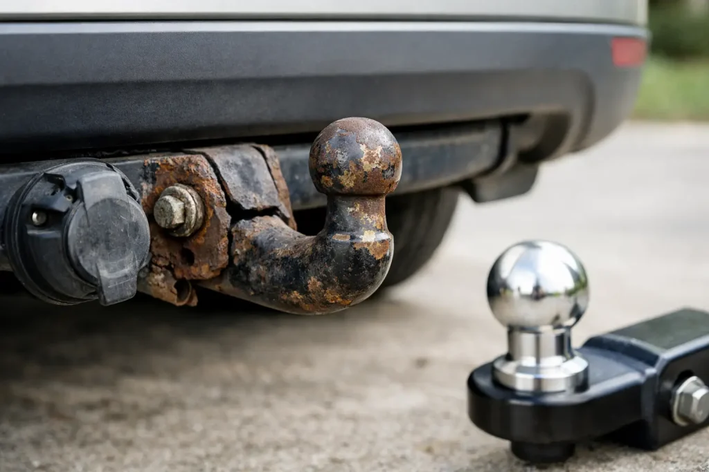 7 signs your towbar needs replacing