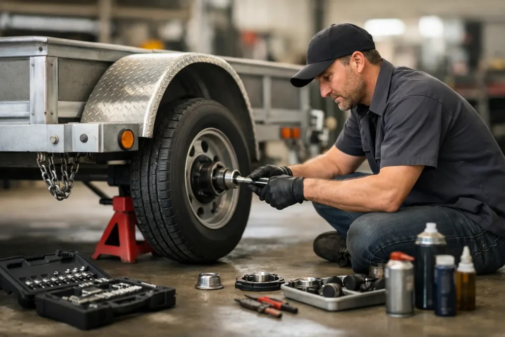 How to Service a Trailer Properly