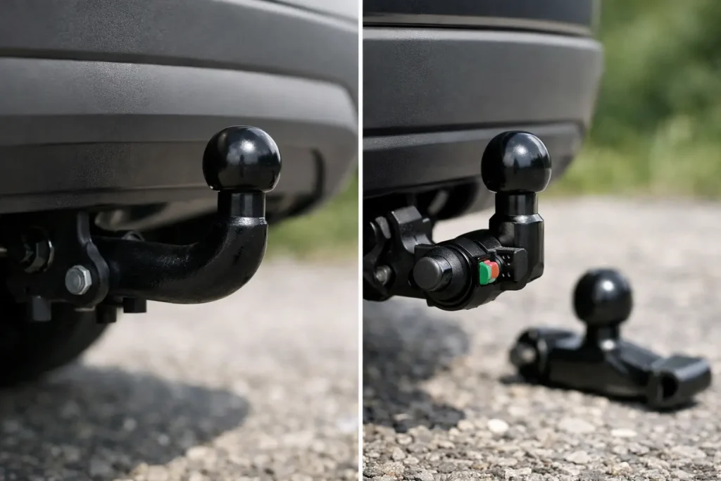 A Fixed Detachable Towbar Comparison