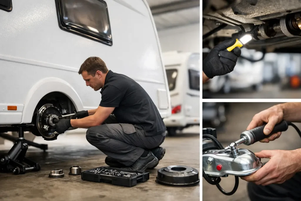 Trailer Servicing for Caravans Made Practical