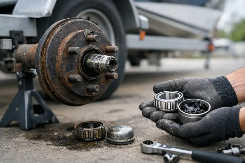 When Trailer Wheel Bearing Replacement Is Due